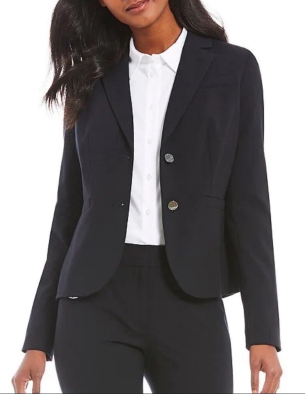Calvin Klein Black two button Blazer Sz 22W